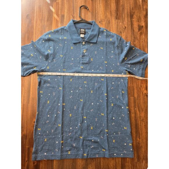 Star Wars Amazon Essentials Men's Polo Shirt 2-Pack Small Blue Green - Picture 6 of 12